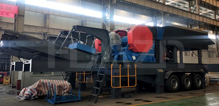 mobile jaw crusher