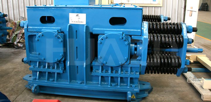 toothed roller crusher